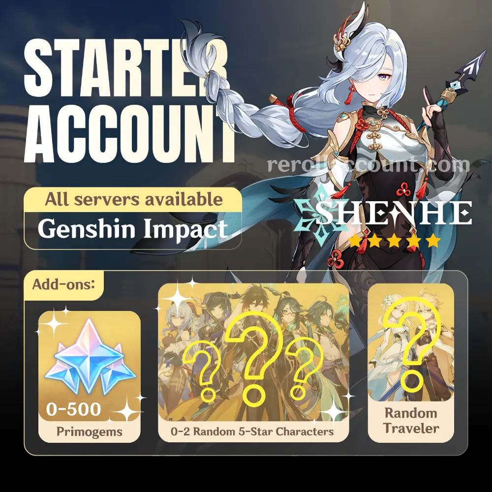 Shenhe Genshin Starter Account