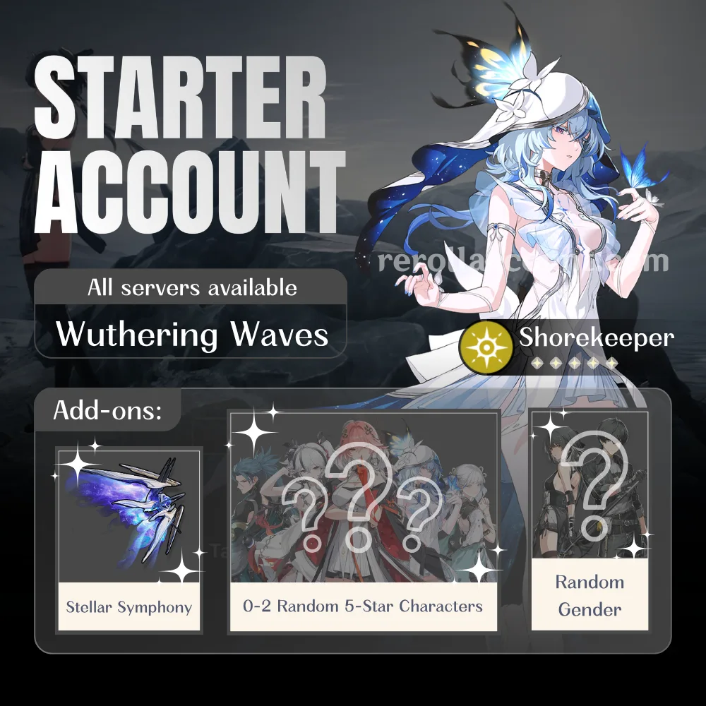 Shorekeeper WuWa Starter Account