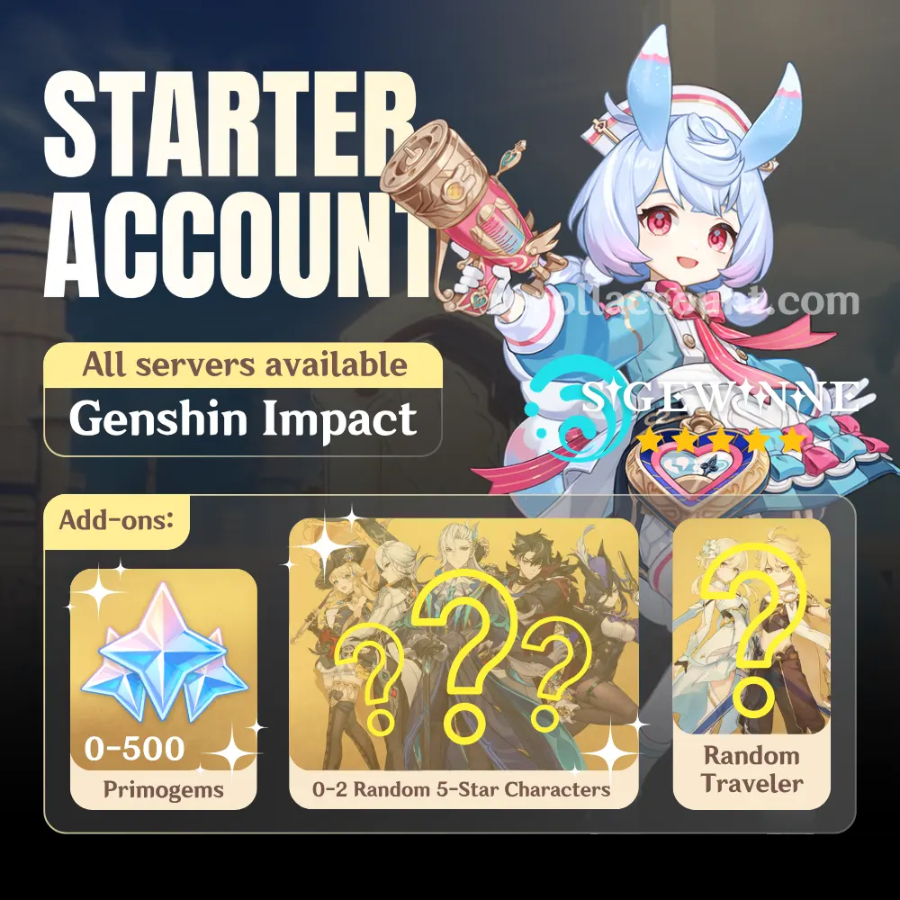 Sigewinne Genshin Starter Account