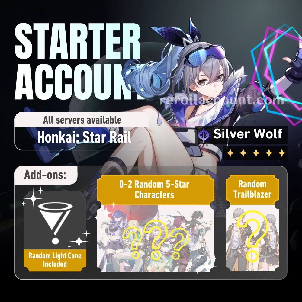Silver Wolf HSR Starter Account