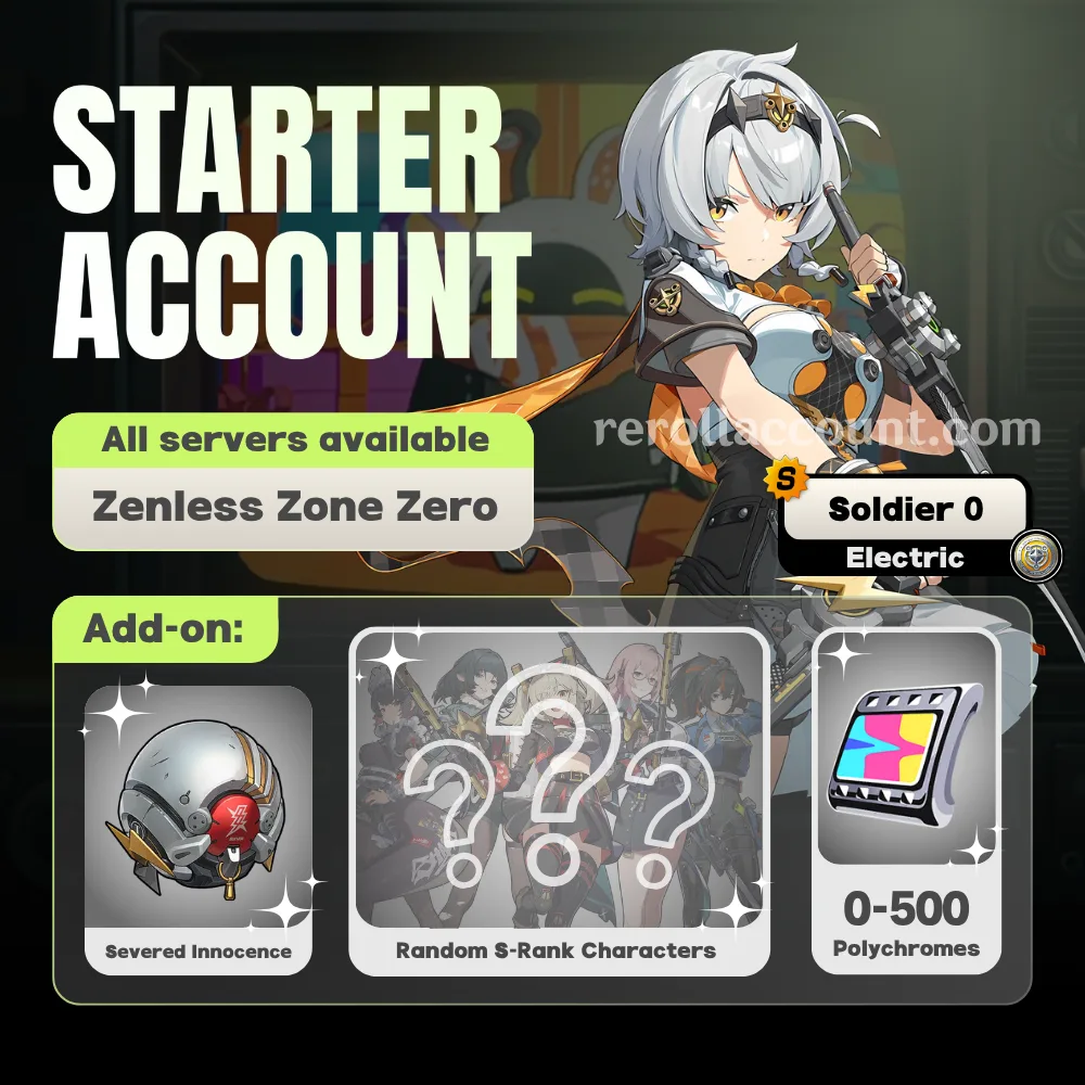 Soldier 0 – Anby Zenless Zone Zero Starter Account