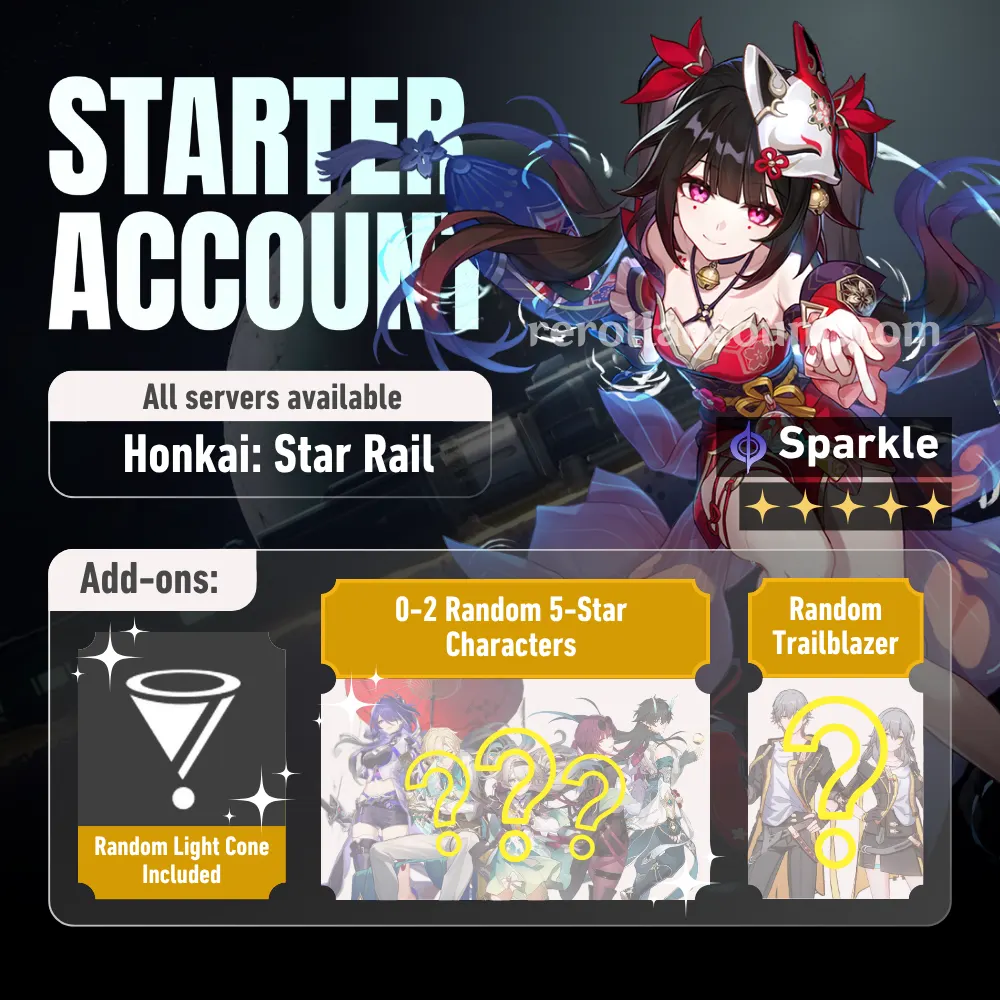 Sparkle HSR Starter Account