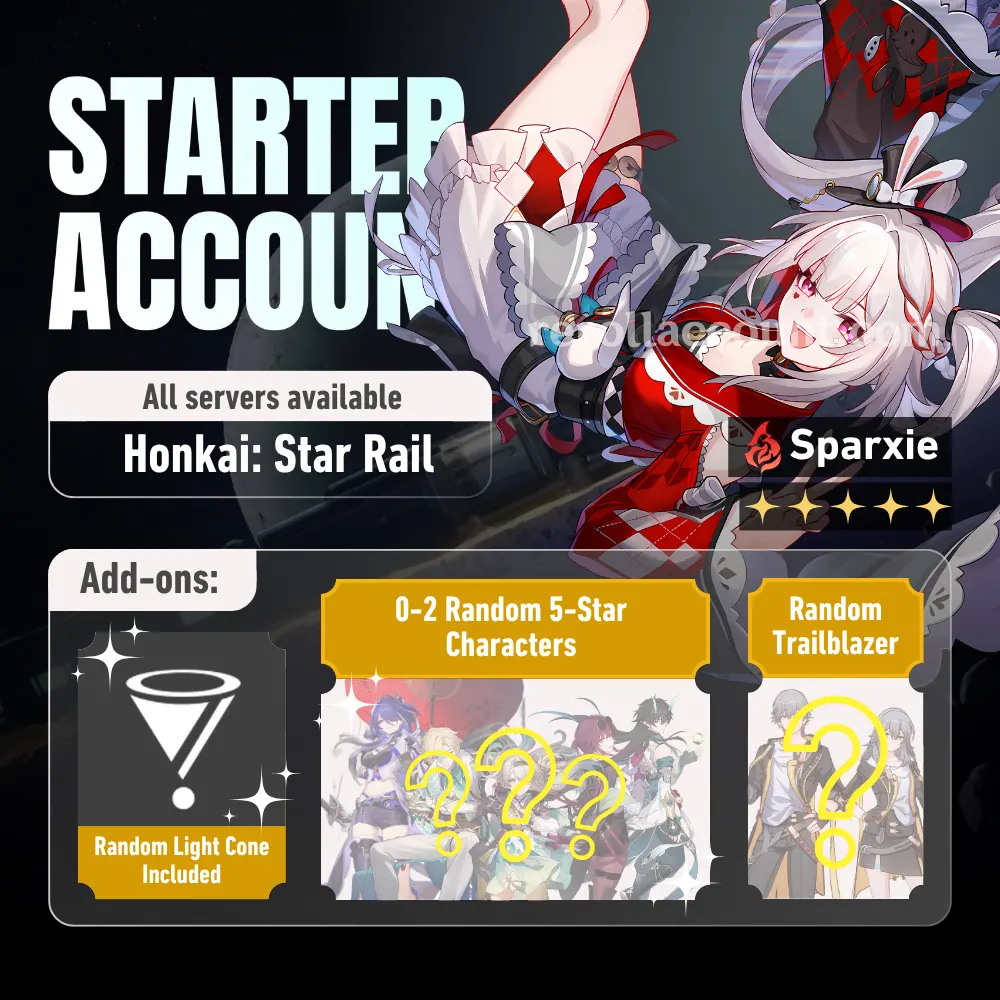 Sparxie HSR Starter Account