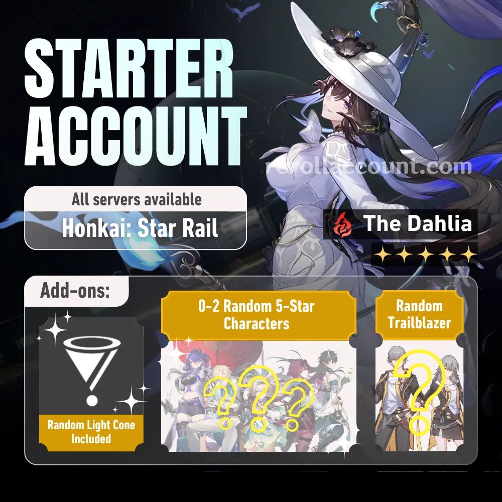 The Dahlia HSR Starter Account