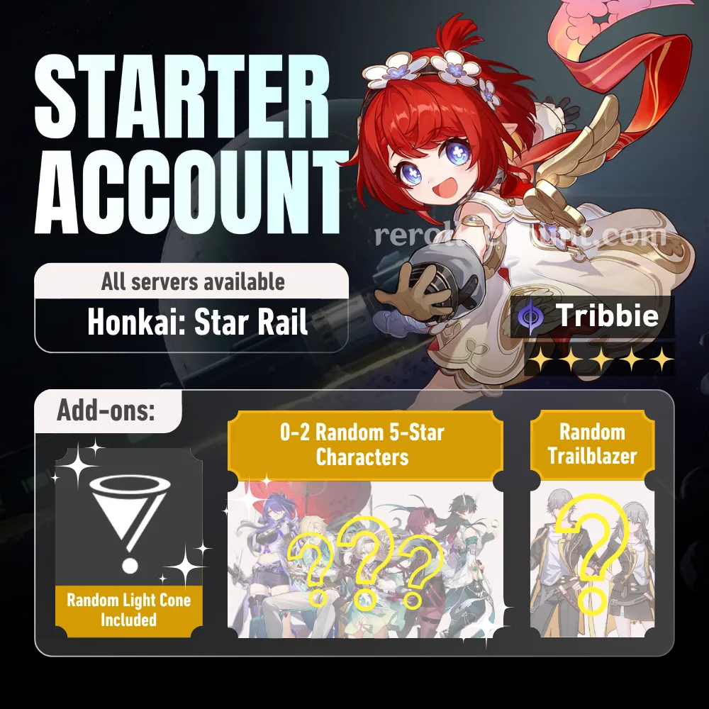 Tribbie HSR Starter Account