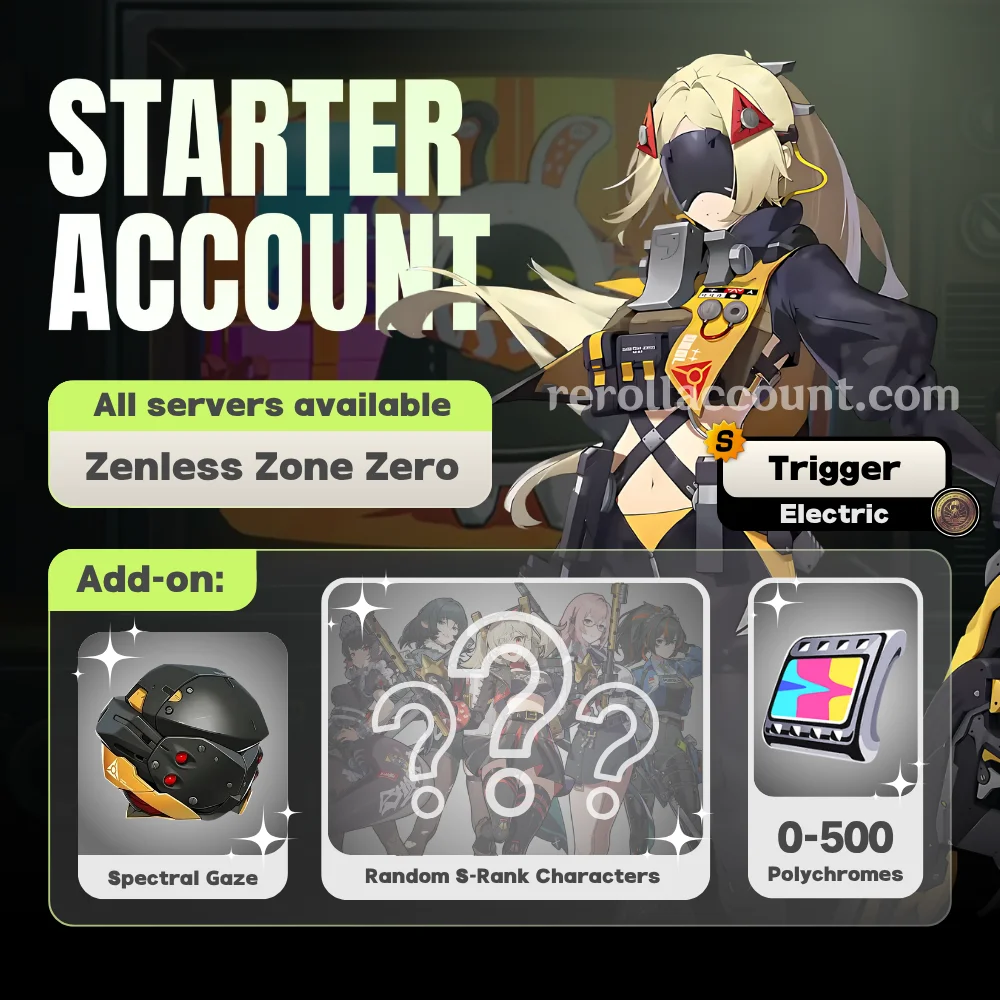 Trigger Zenless Zone Zero Starter Account