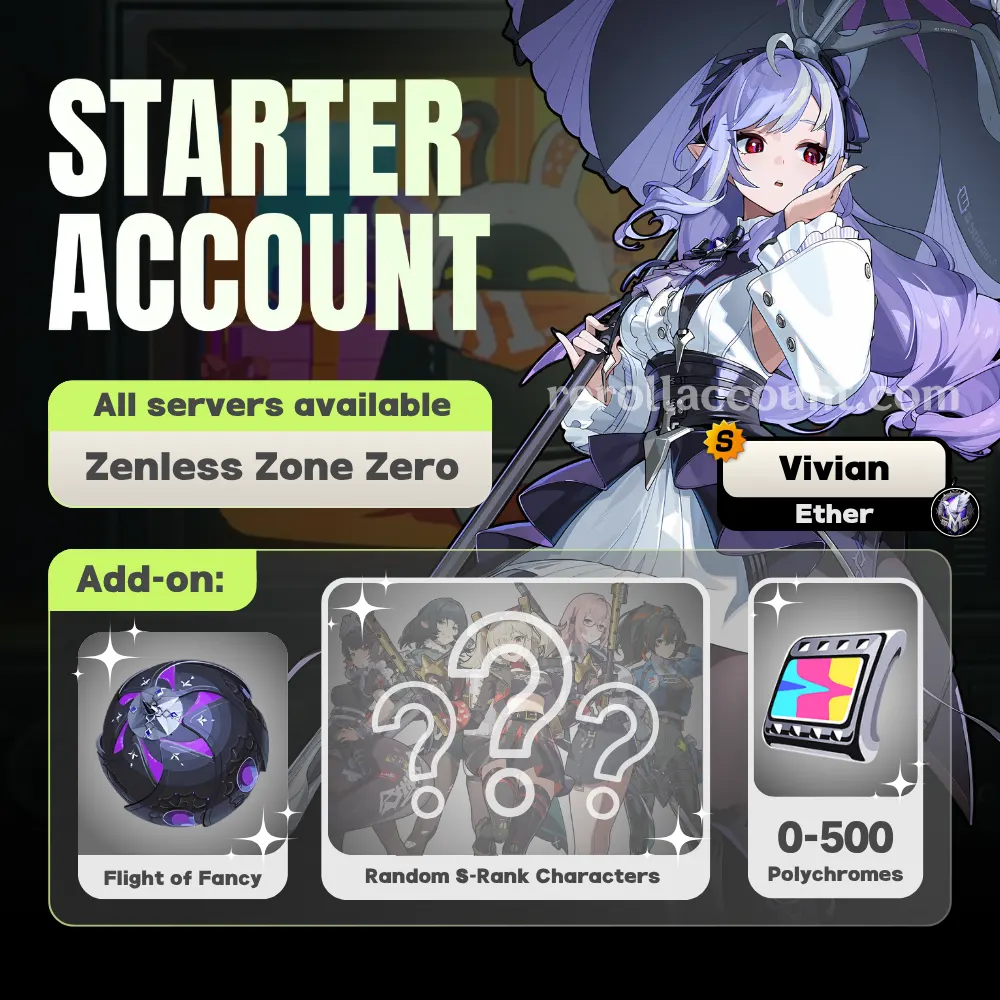 Vivian Banshee Zenless Zone Zero Starter Account