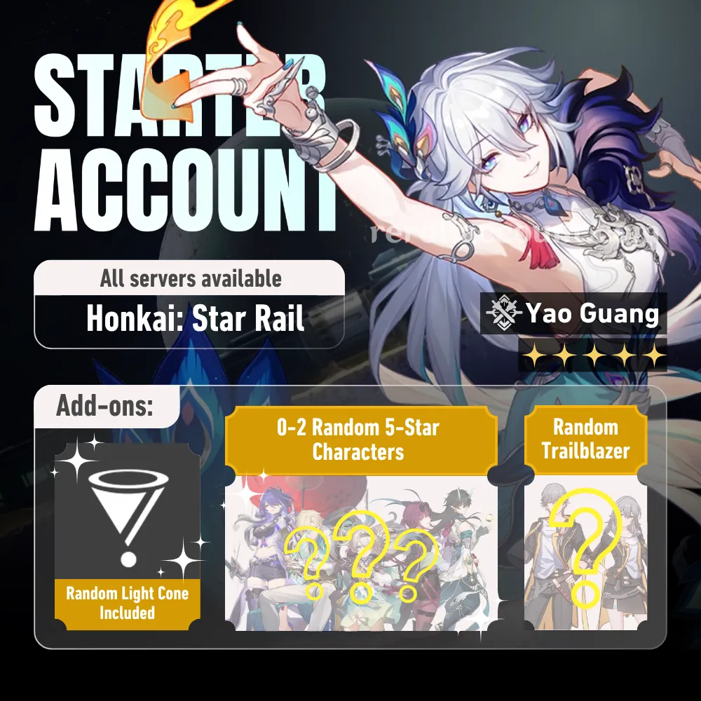 Yao Guang HSR Starter Account