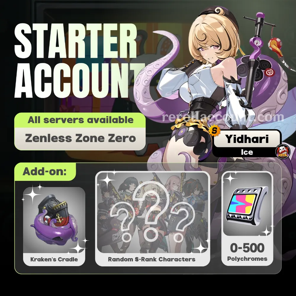 Yidhari Murphy Zenless Zone Zero Starter Account