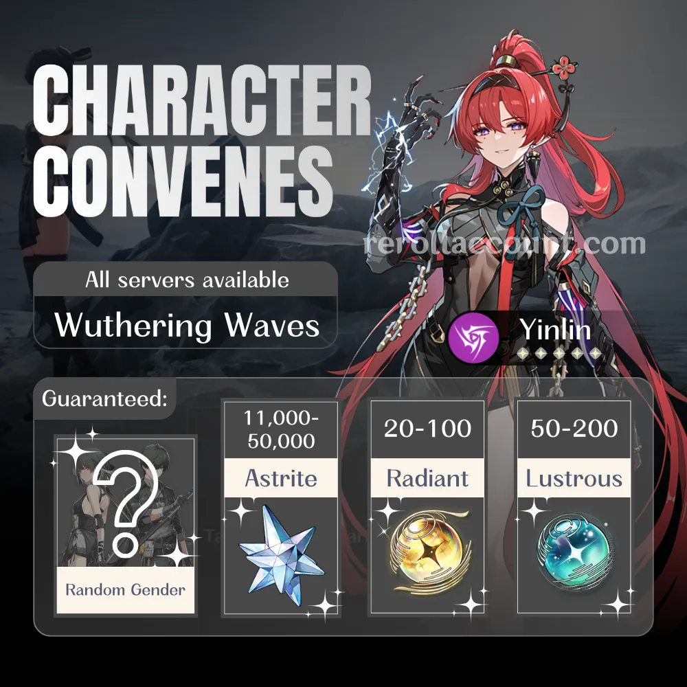Yinlin WuWa Account: Yinlin with 50,000+ Astrite