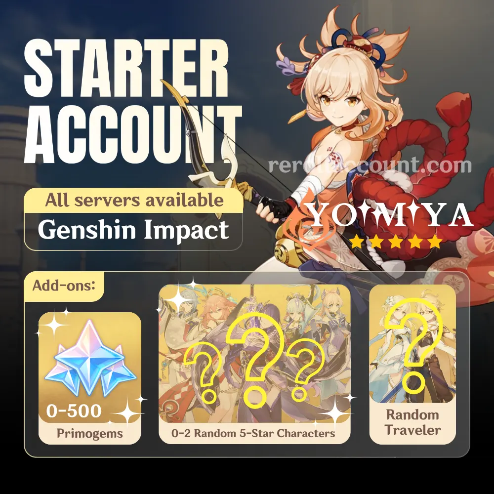 Yoimiya Genshin Starter Account