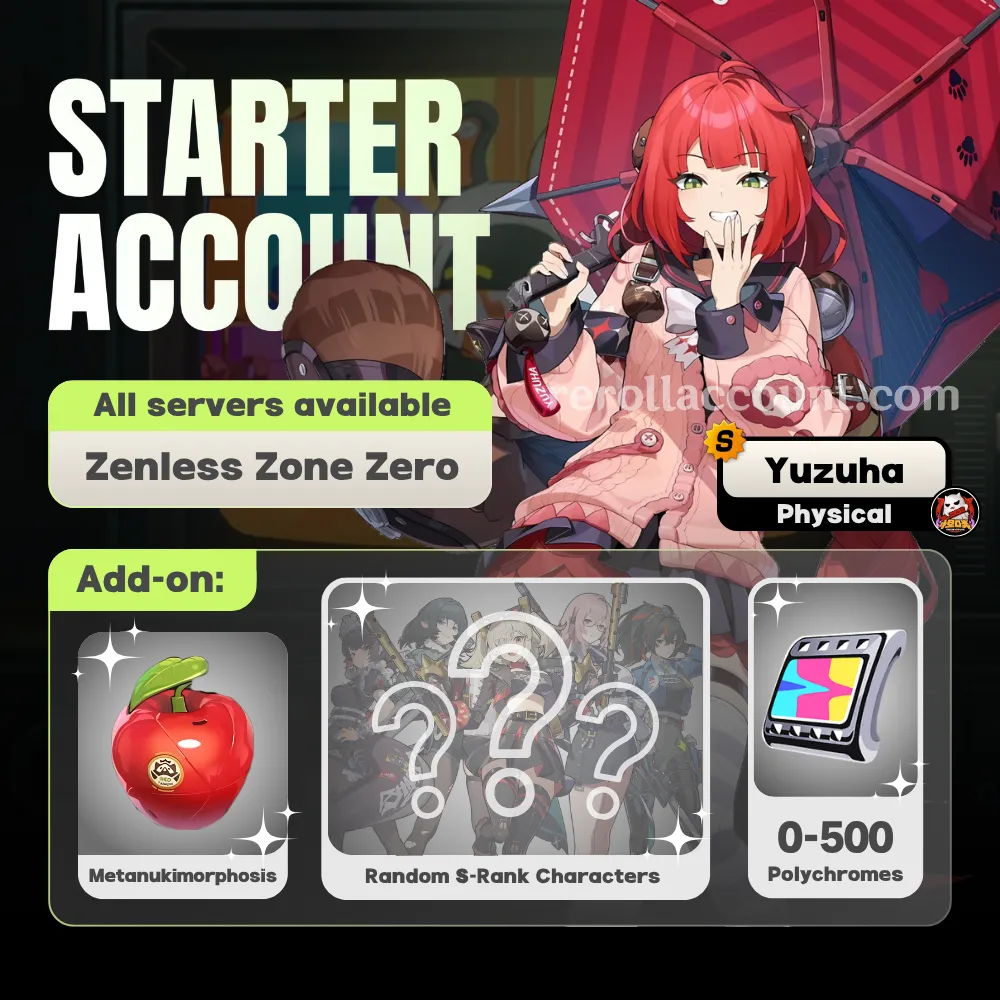 Yuzuha Zenless Zone Zero Starter Account