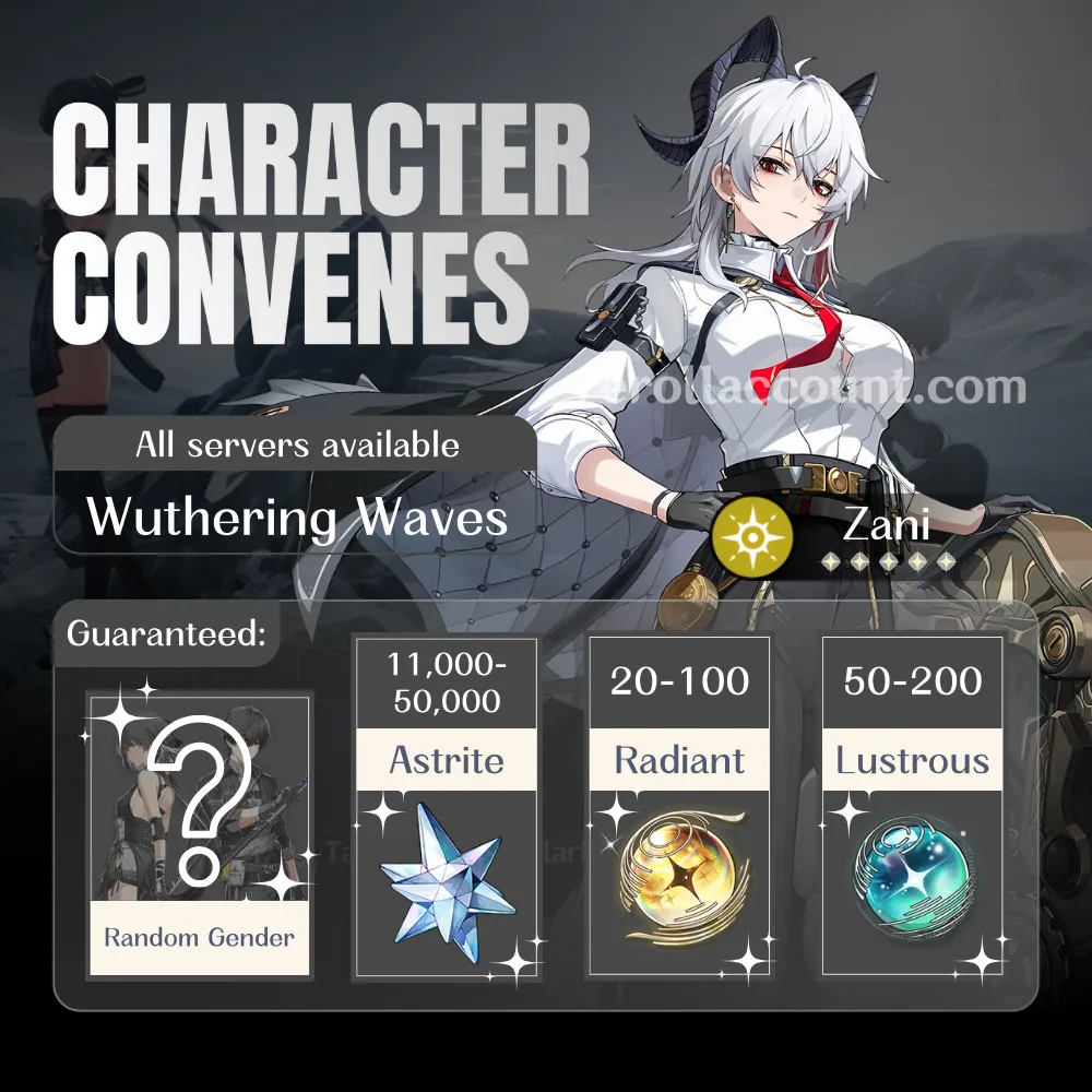 Zani WuWa Account: Zani with 50,000+ Astrite