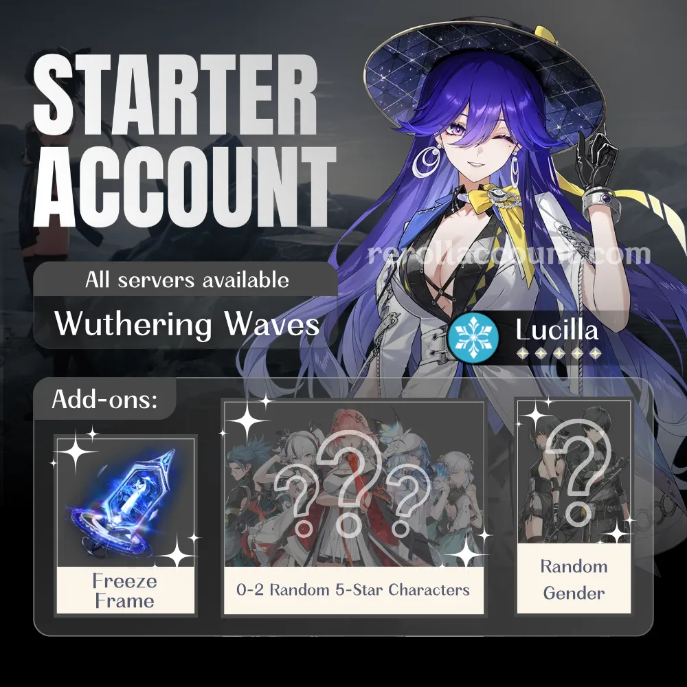 Lucilla WuWa Starter Account