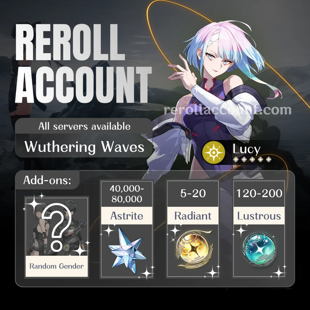 Lucy WuWa Account: Lucy with 50,000+ Astrite