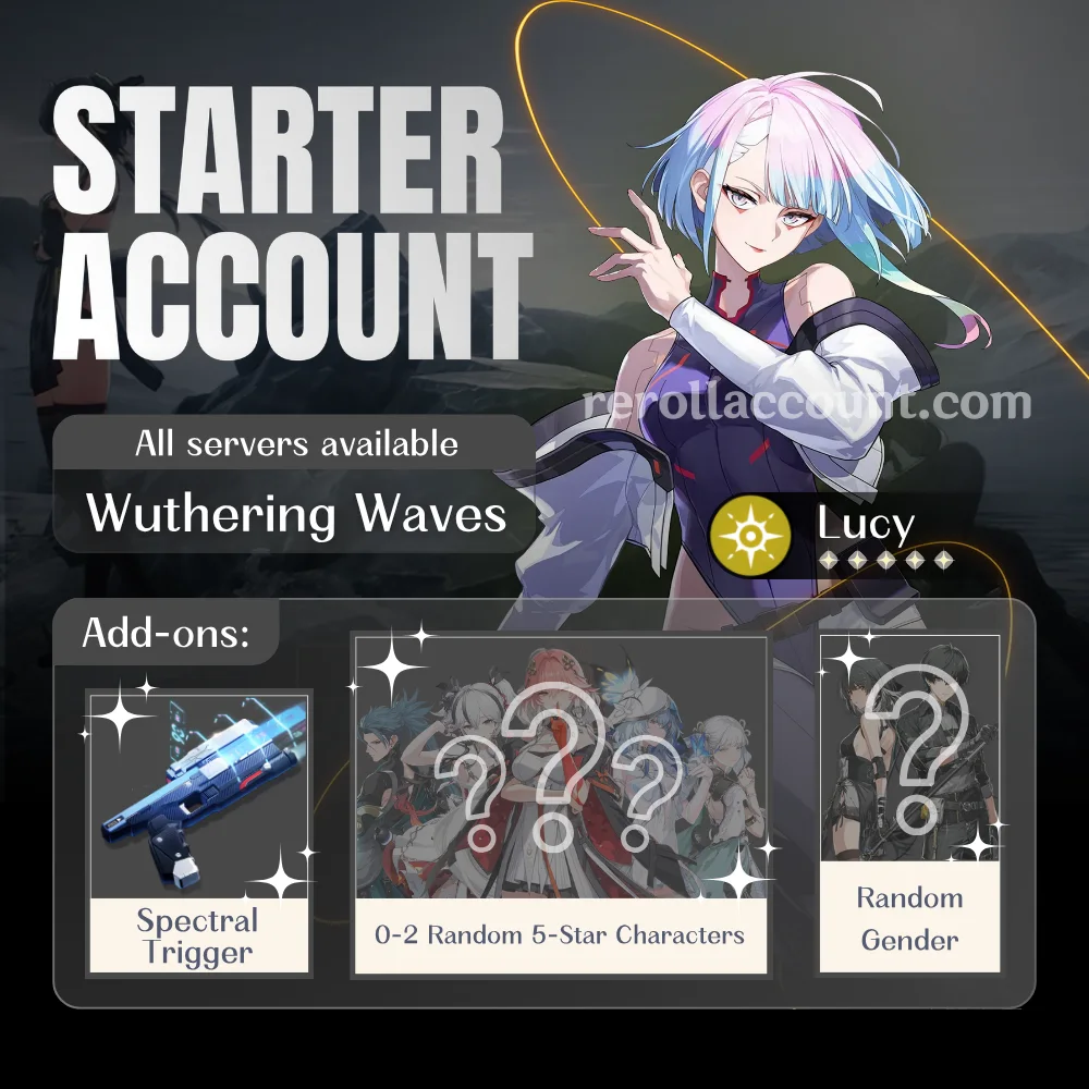 Lucy WuWa Starter Account