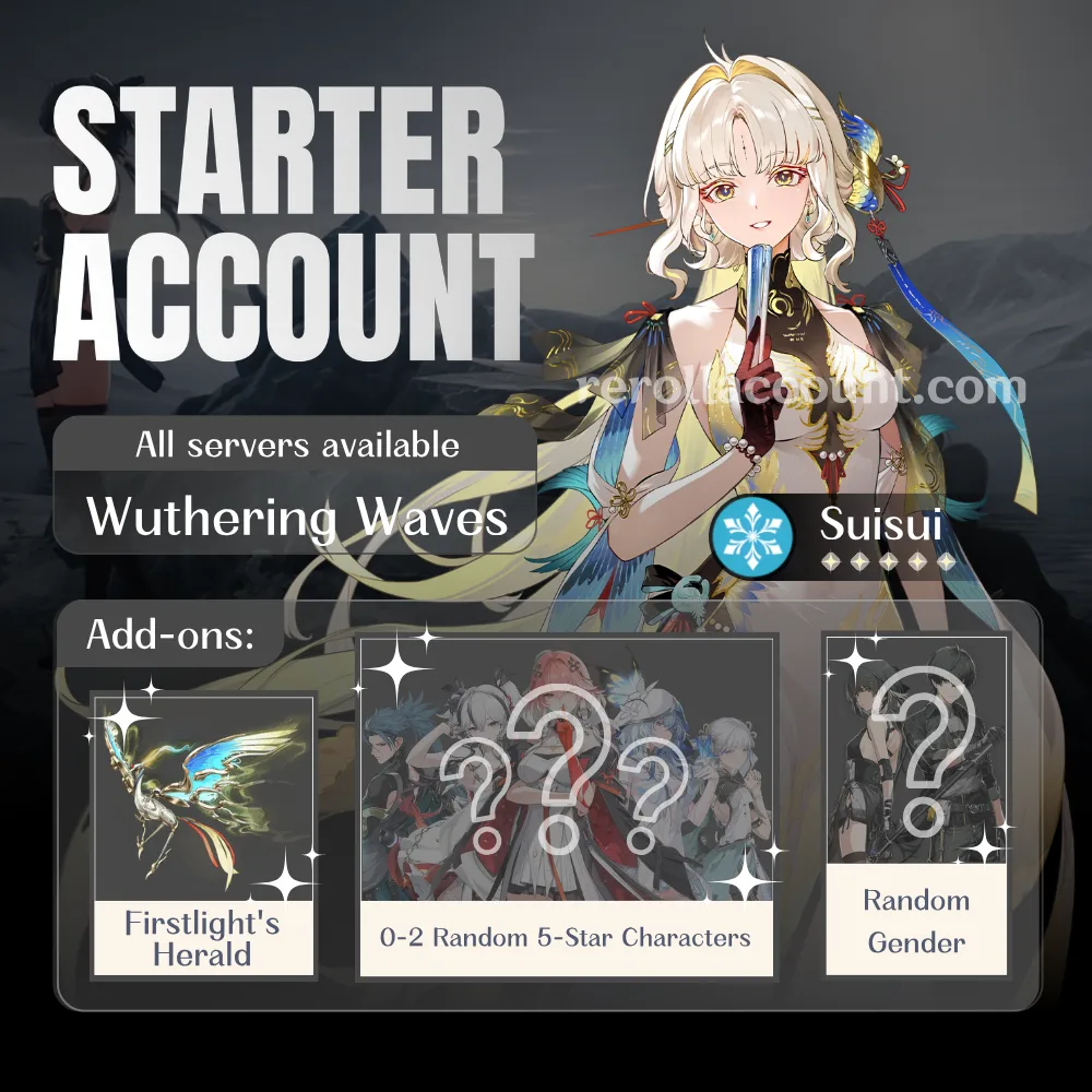 Suisui WuWa Starter Account