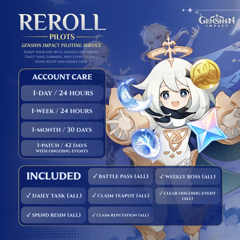 Genshin Impact Account Care