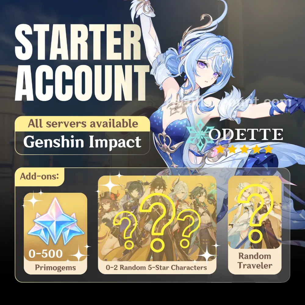 Odette Genshin Starter Account