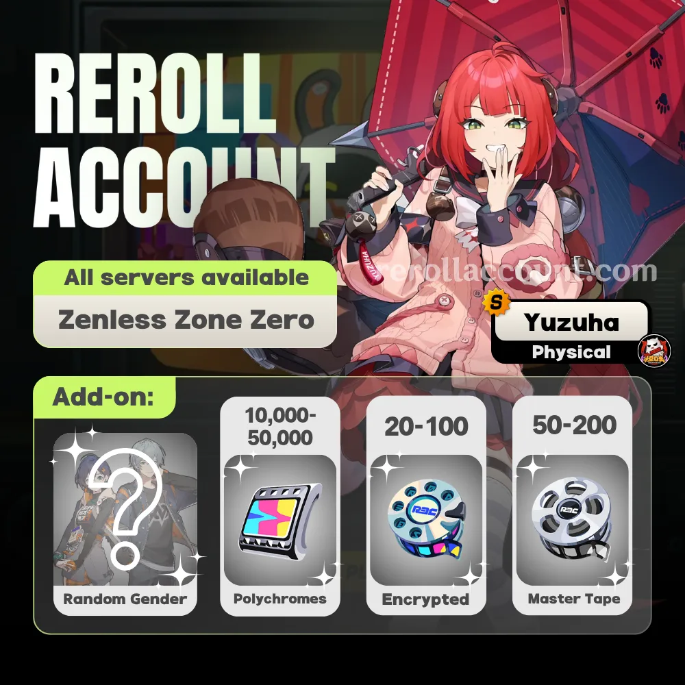 Ukinami Yuzuha Zenless Zone Zero Account with Polychrome