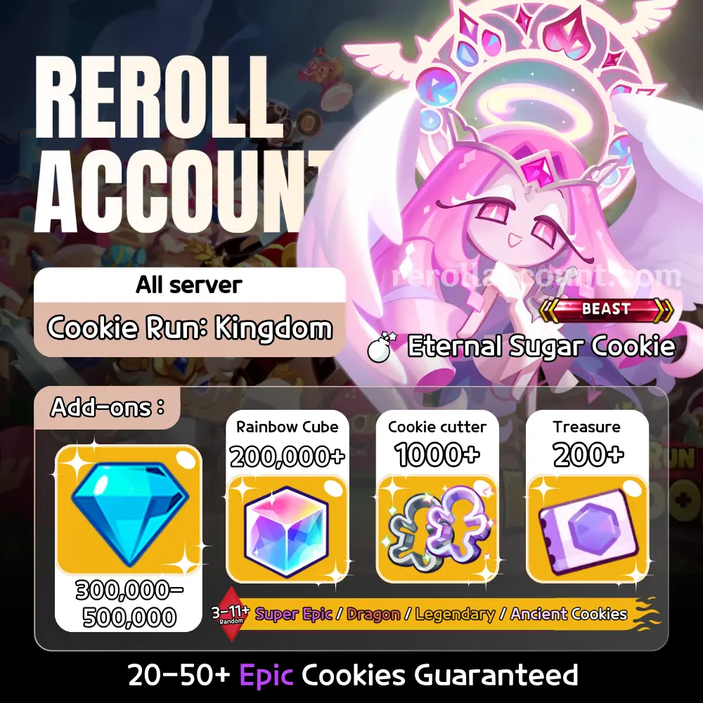 Eternal Sugar Cookie CRK Account