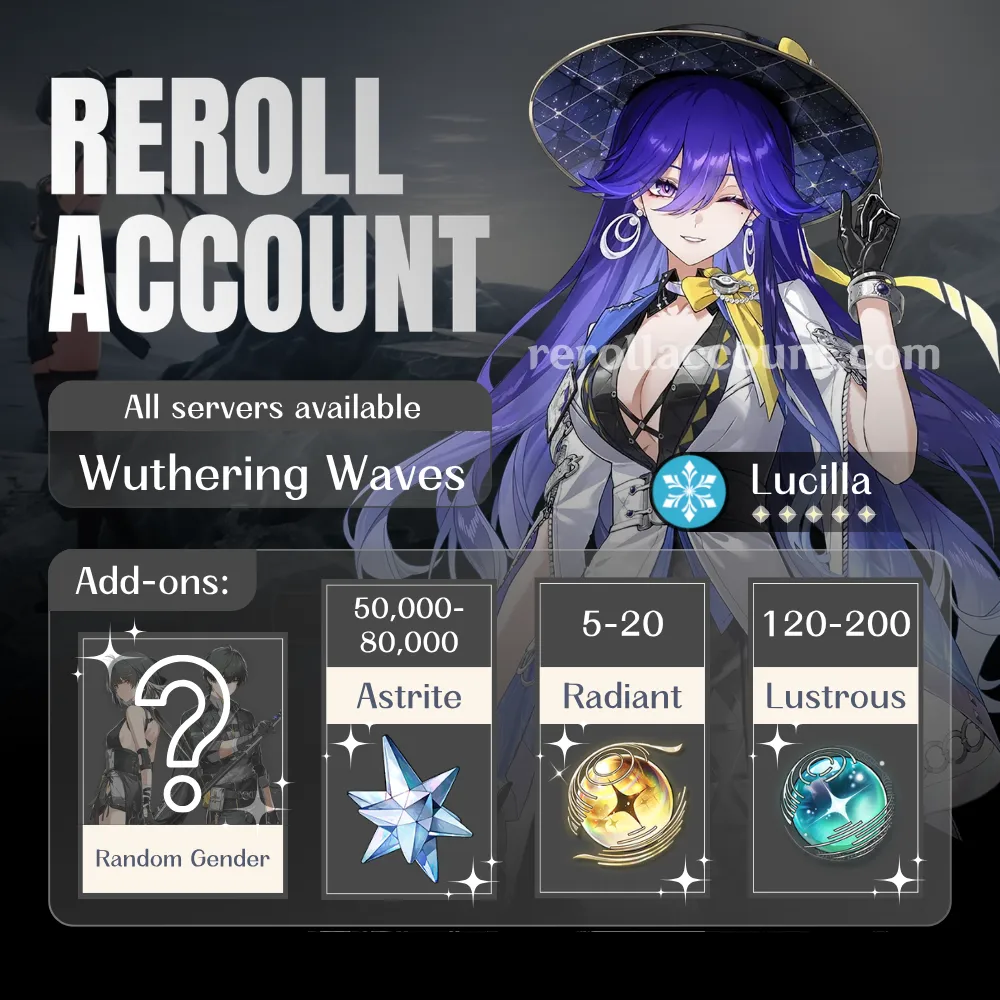 Lucilla WuWa Account: Lucilla with 50,000+ Astrite