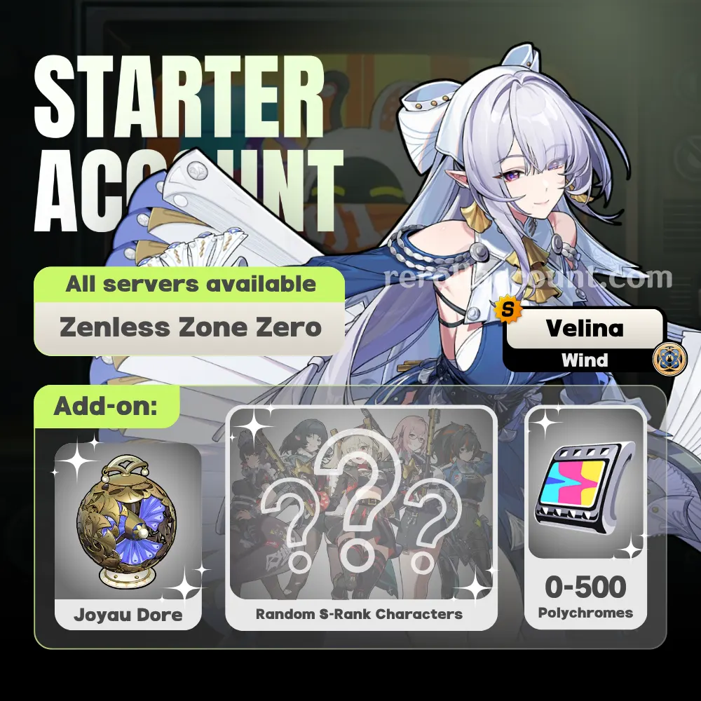 Velina Zenless Zone Zero Starter Account