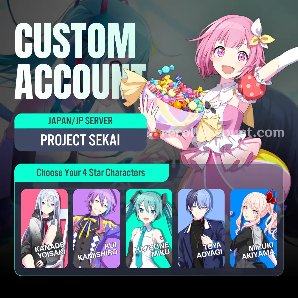 Project Sekai Custom Account: JP Server