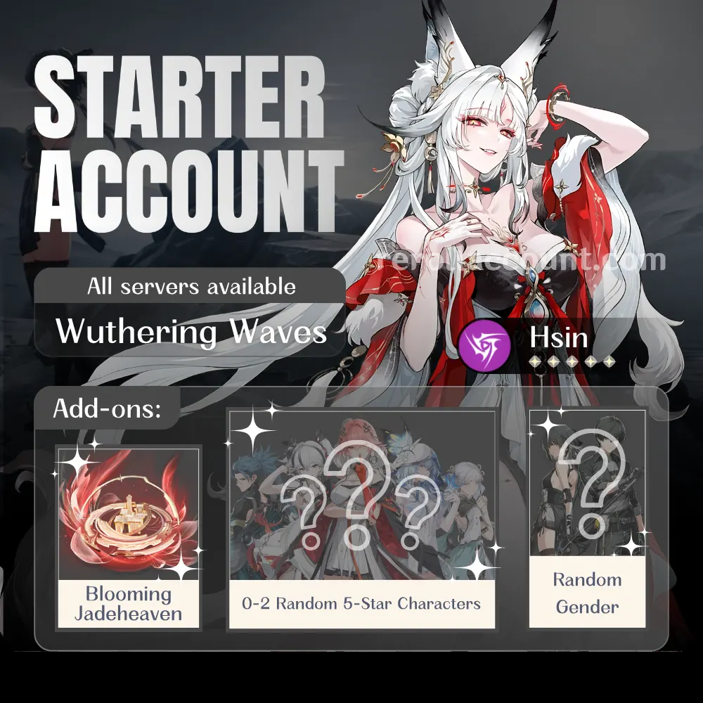 Hsin WuWa Starter Account