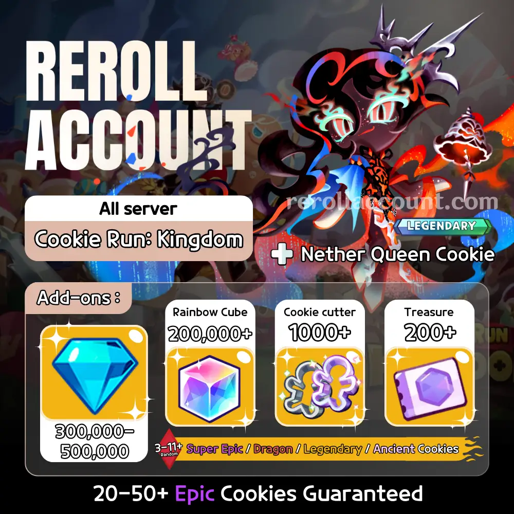 Nether Queen Cookie CRK Account