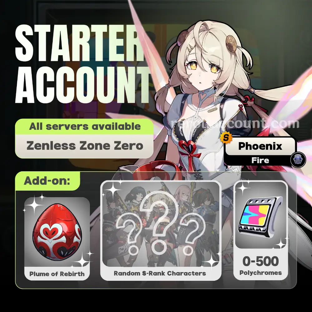 Phoenix Zenless Zone Zero Starter Account