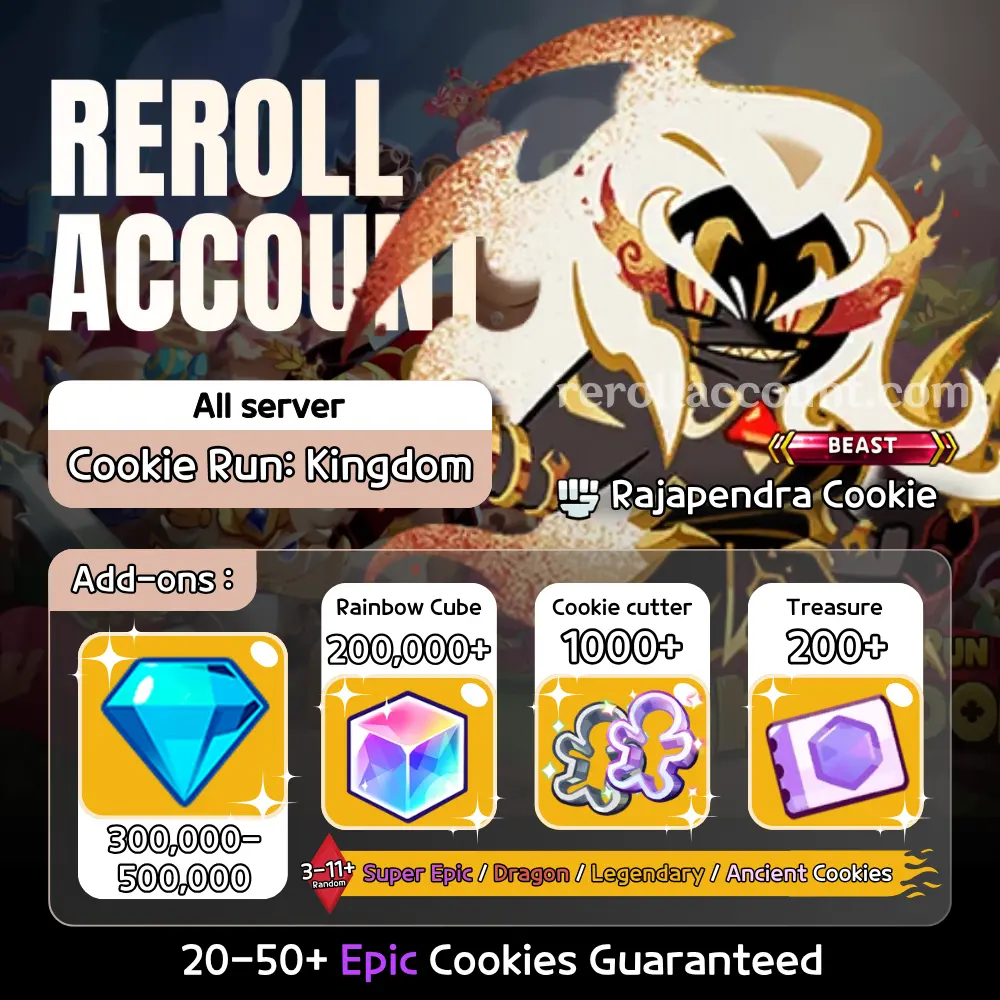 Rajapendra Cookie CRK Account