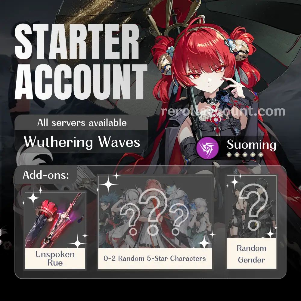 Suoming WuWa Starter Account