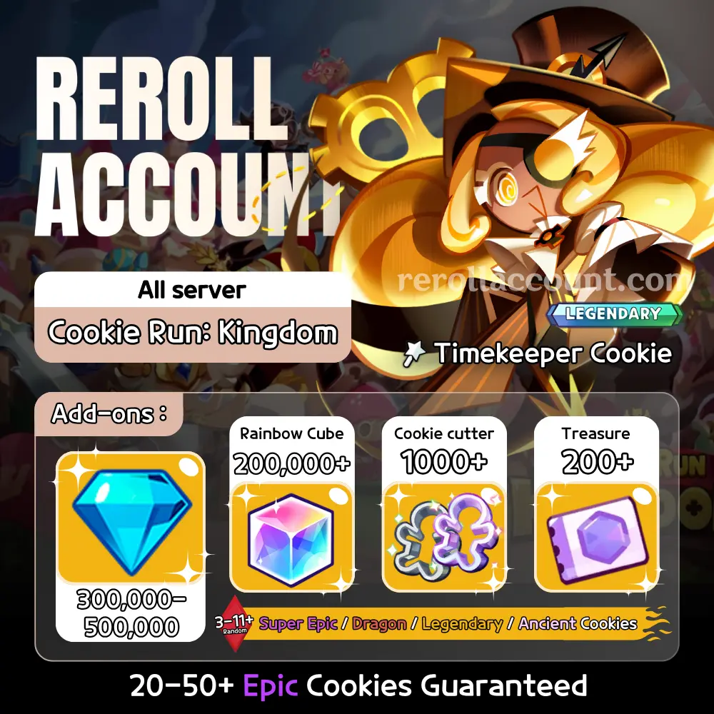 Timekeeper Cookie CRK Account