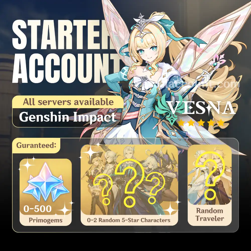 Vesna Genshin Starter Account